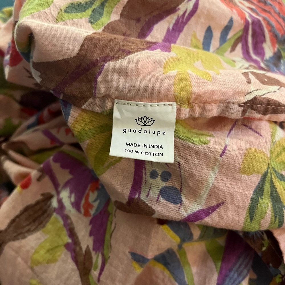 Guadalupe Momposina Raven Peach Dress off-the-shoulder - Picture 12 of 16